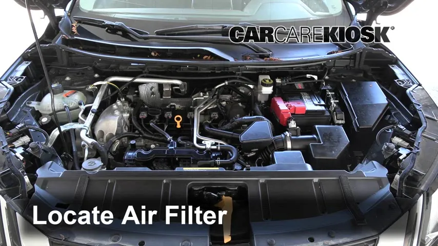 2021 Nissan Rogue S 2.5L 4 Cyl. Air Filter (Engine) Replace